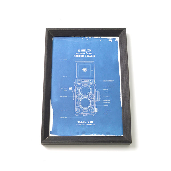 DOOMO Cyanotype Frame, Rollei, Hasselblad,Leica